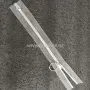 спираль прозрачная с напыл. серебро не-разъем.