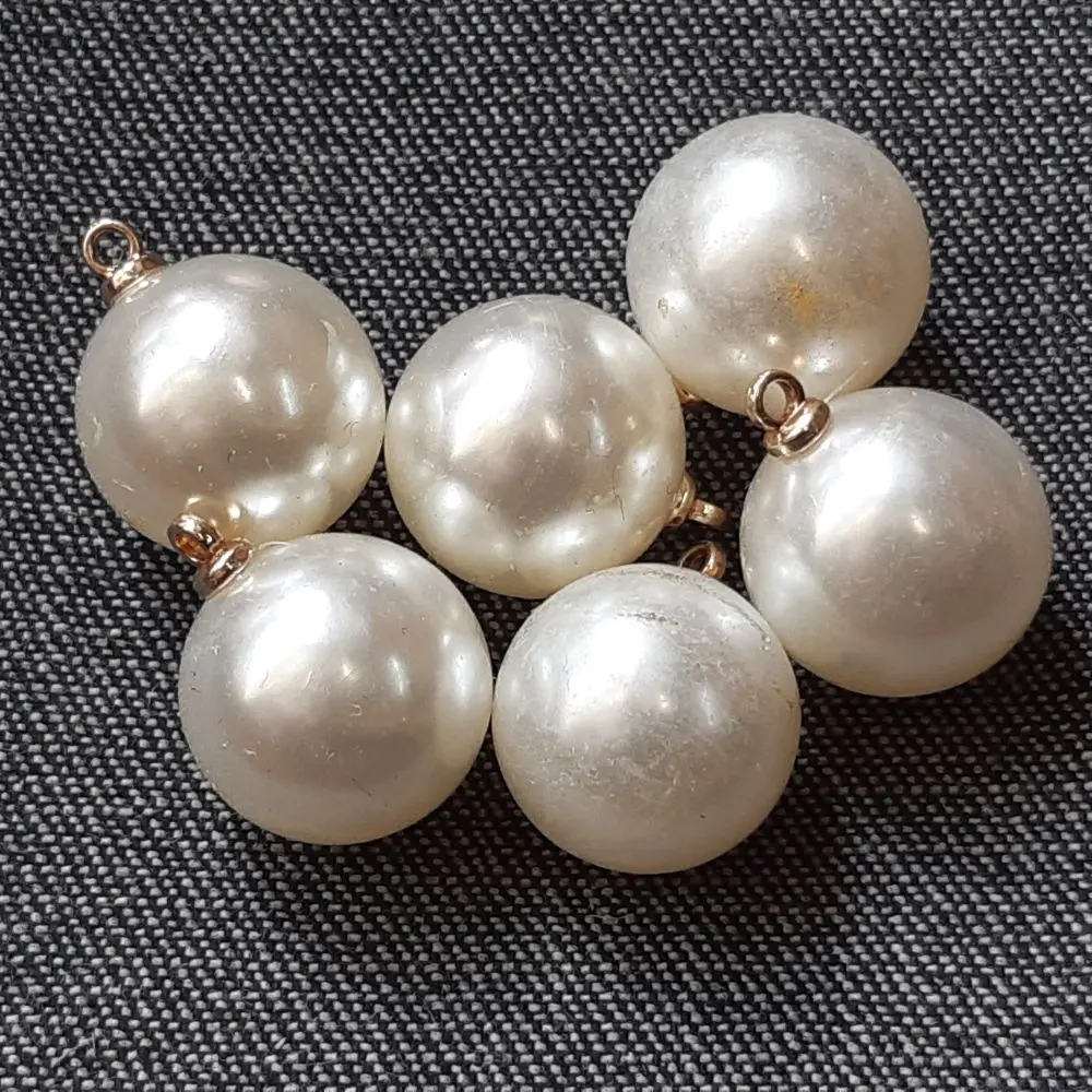 бусины жемчуг с колечком золото