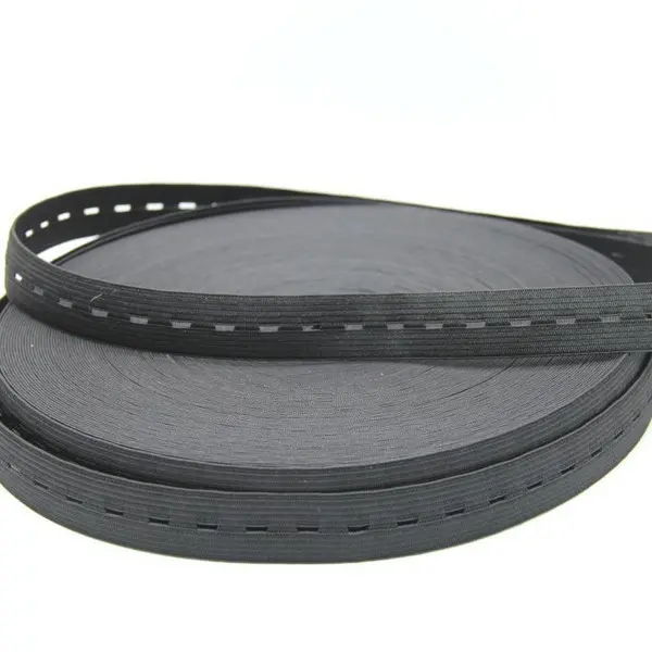 резинка перфорированная черная