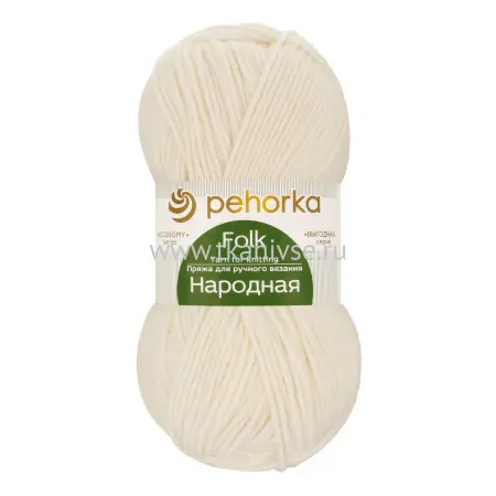 народная белый