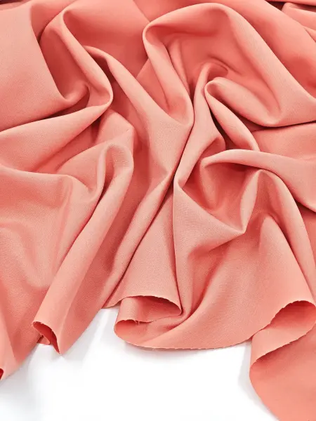 Купить ткань Габардин  Персиковый  по выгодной цене в интернет-магазине ТКАНИ ВСЕ