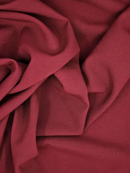 Купить ткань Габардин  Бордовый  по выгодной цене в интернет-магазине ТКАНИ ВСЕ