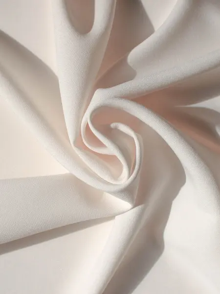 Купить ткань Габардин  Молочный  по выгодной цене в интернет-магазине ТКАНИ ВСЕ